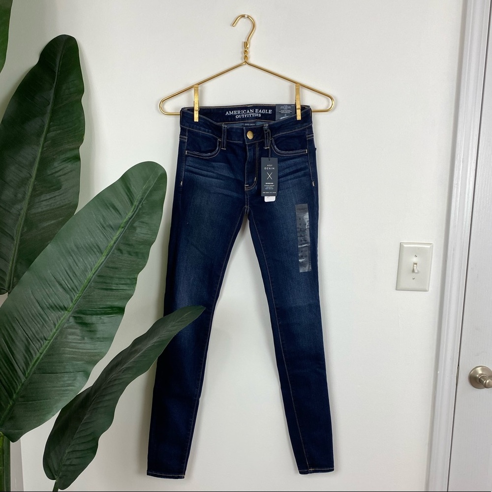 NWT - AMERICAN EAGEL Faded Jegging - 0 LONG